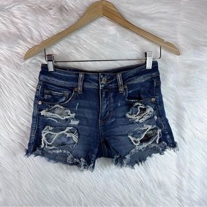 American Eagle super stretch midi shorts size 4